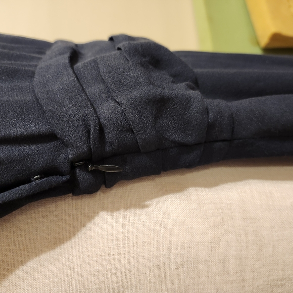 Ba&sh Navy Mid Length Dress NWOT - Picture 7 of 10